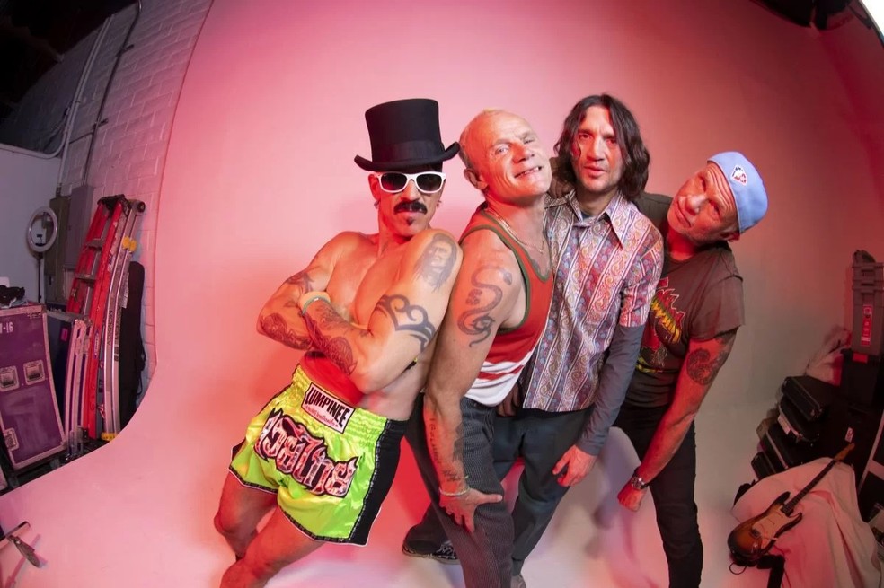Red Hot Chilli Peppers volta ao Brasil — Foto: Divulgação