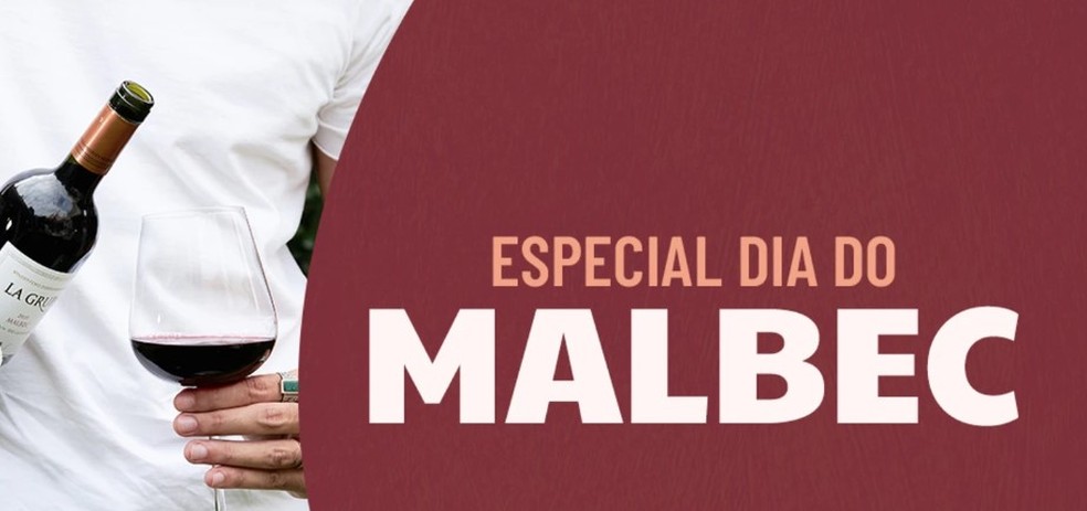 Evino tem promoções no dia do Malbec — Foto: Divulgação