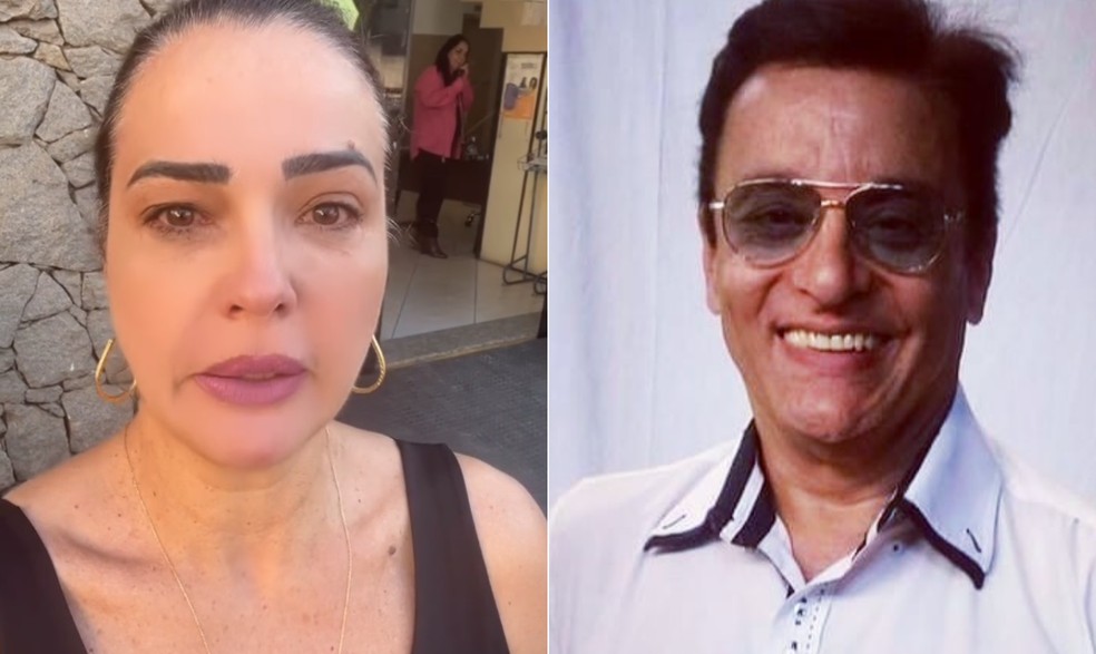 Andreia de Andrade fala sobre morte do ex-marido, o cantor Nahim — Foto: Reprodução / Instagram