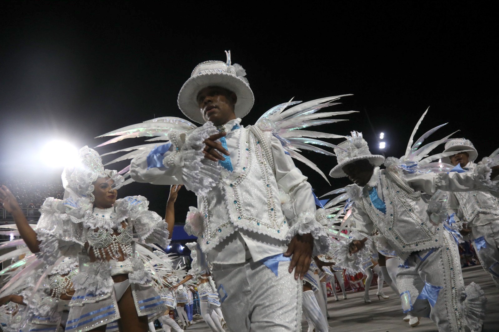 Ala de passistas – Vila Isabel — Foto: Fabio Rossi/Agência O Globo