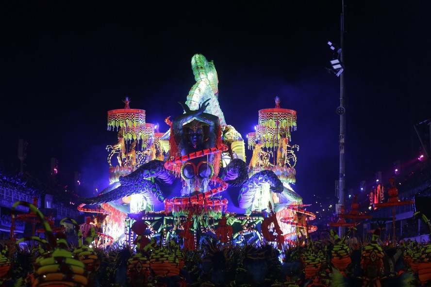 Desfile da Viradouro, escola que se sagrou campeã do carnaval 2024