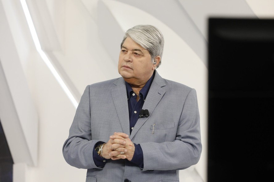 O apresentador de televisão José Luiz Datena: candidatura a prefeito