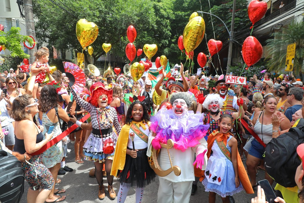 Gigantes da Lira faz sucesso entre crianças e pais no pré-carnaval do Rio 2024 — Foto: ALEXANDRE MACIEIRA/Riotur