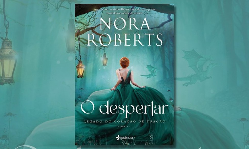 Capa do livro 'O Despertar', de Nora Roberts — Foto: Divulgação