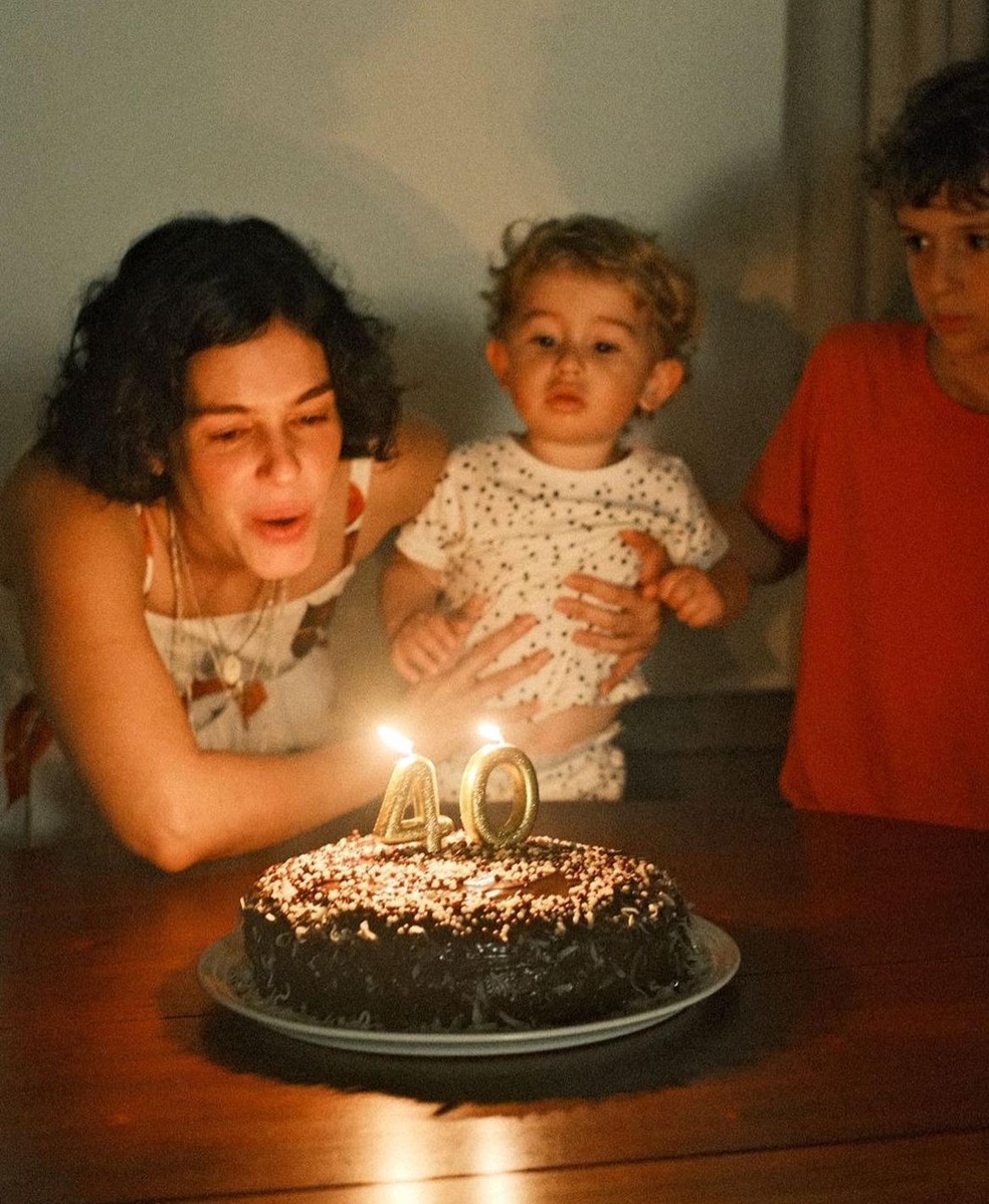 Maria Flor completa 40 anos — Foto: Reprodução/Instagram