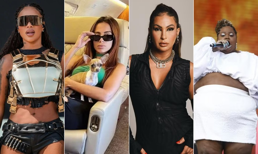 Ludmilla, Anitta, Valesca Popozuda e MC Carol de Niterói estão entre os grandes nomes do funk feminino
