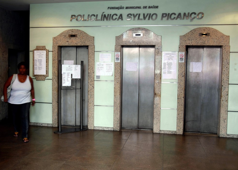 Policlínica Sylvio Picanço em Niterói — Foto: Letícia Pontual / Agência O Globo