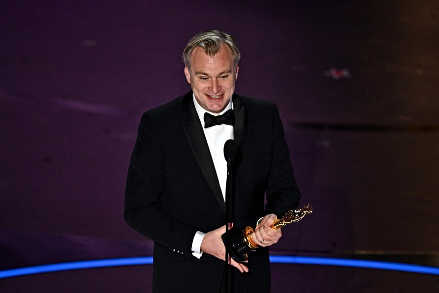 Christopher Nolan levou o Oscar de melhor diretor por 'Oppenheimer'