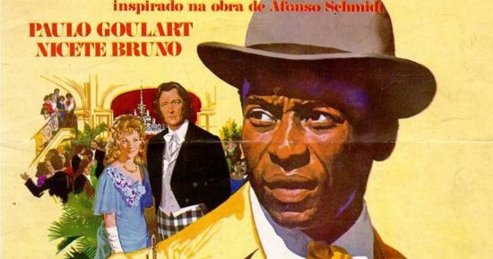 Pelé no cartaz de 'A marcha' — Foto: Reprodução