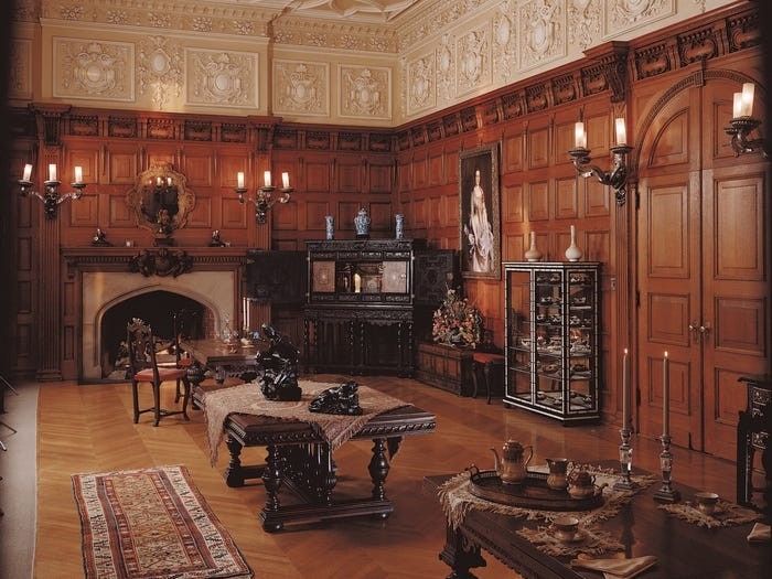 Outra sala de estar — Foto: The Biltmore Company