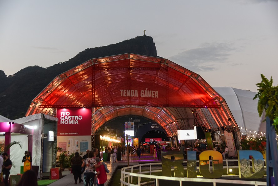 Maratona do Rio Gastronomia começou ontem no Jockey em uma área de 40 mil m², com bela vista para o Cristo