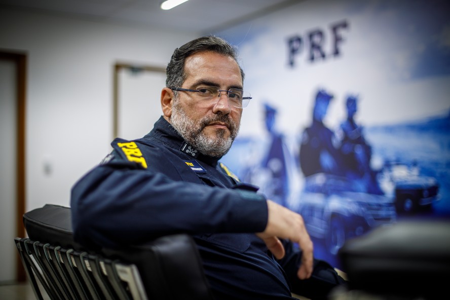 O diretor da PRF Antônio Fernando Souza Oliveira