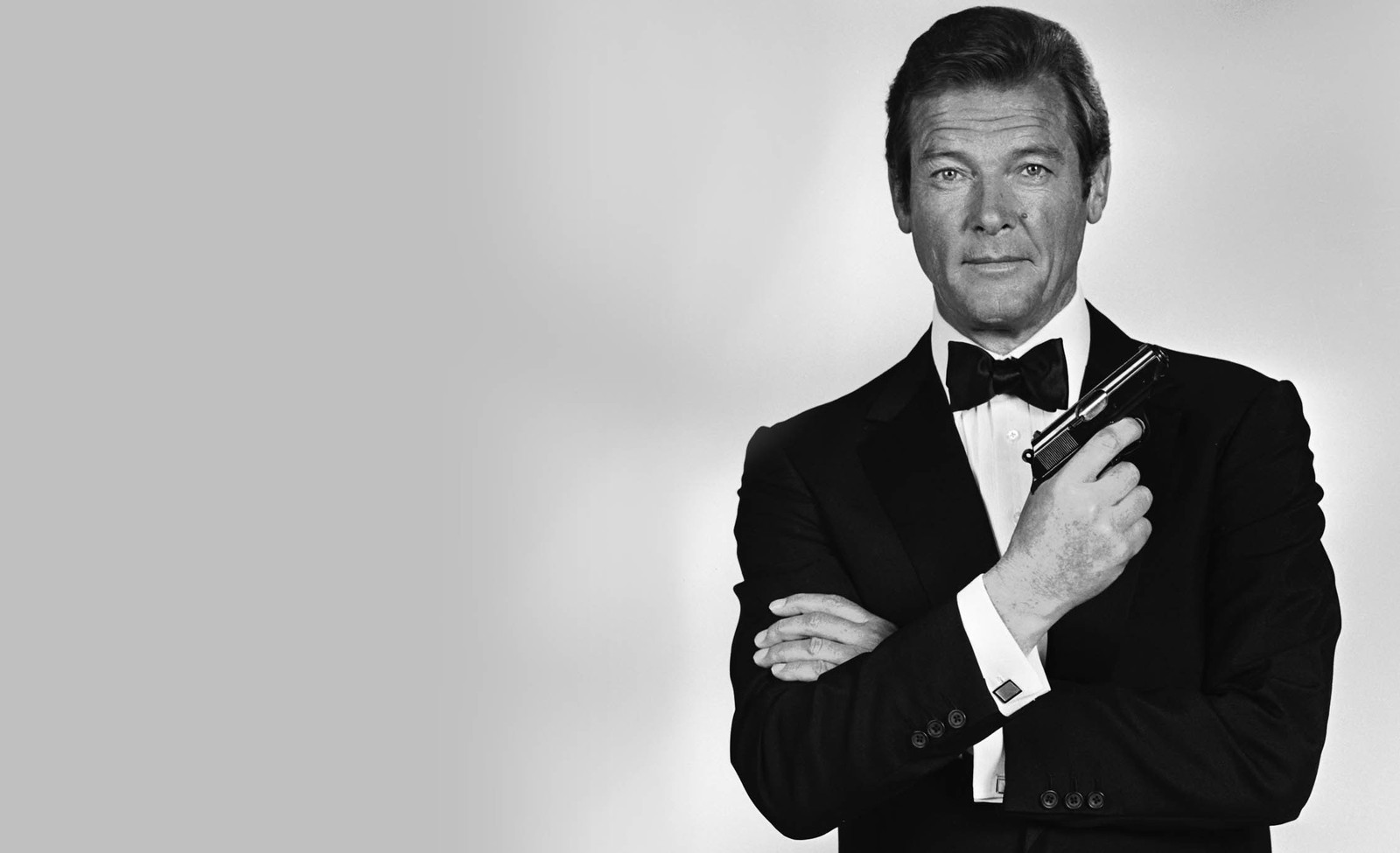 Roger Moore gravou sete filmes da franquia entre 1973 e 1985 — Foto: Divulgação