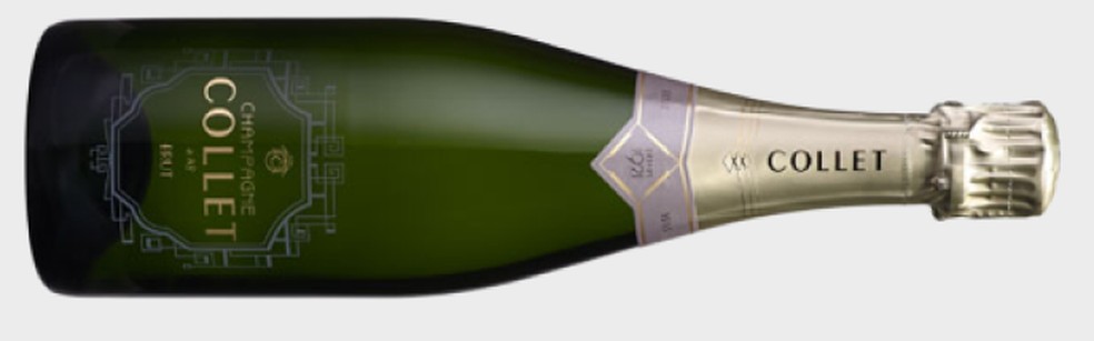 O champanhe Collet Brut — Foto: Divulgação