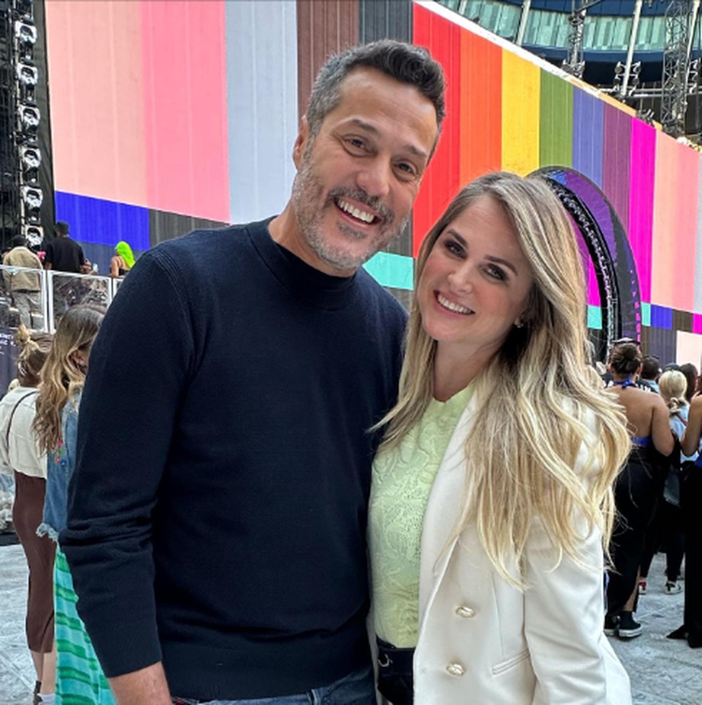 Julio Cesar e Susana Werner ficaram separados por três dias — Foto: Reprodução/Instagram