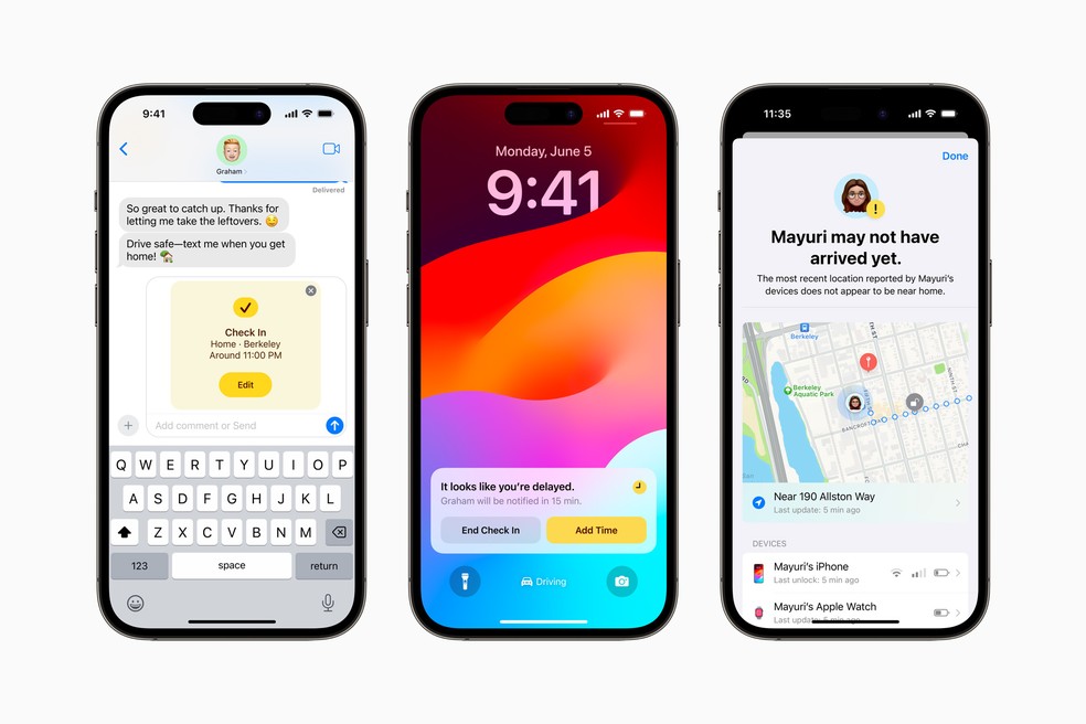 Apple lança nesta segunda-feira o novo iOS 17 em todo o mundo — Foto: Divulgação