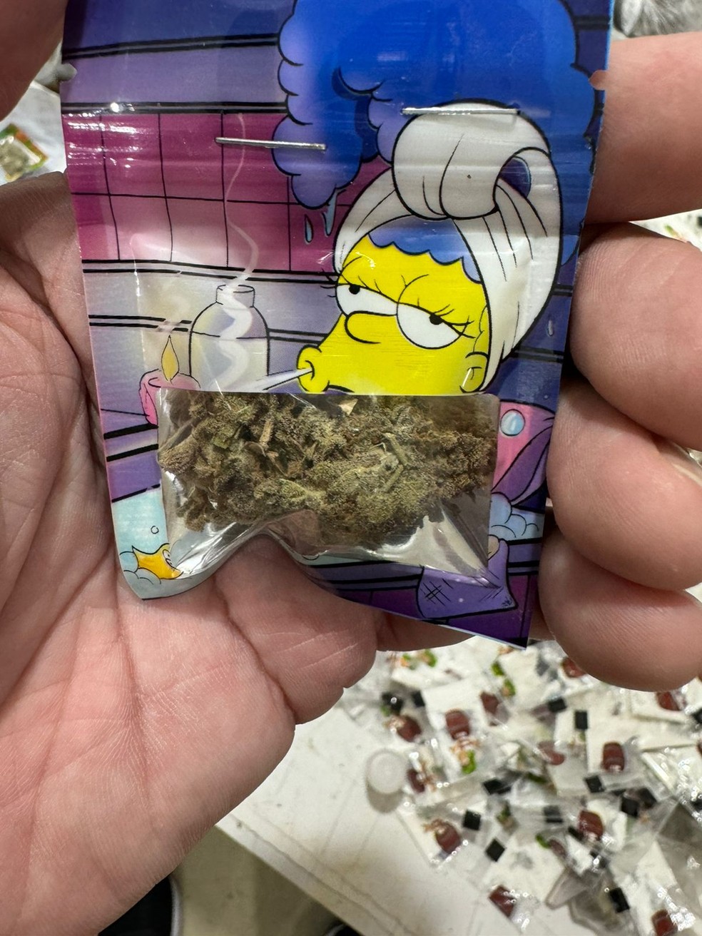 ‘Maconha dos Simpsons’: Polícia Civil prende homem e descobre depósito de drogas em SP — Foto: Divulgação