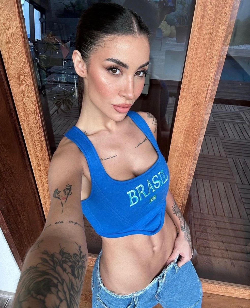 Bianca Andrade proprietária da marca de cosméticos Boca Rosa — Foto: Reprodução/Instagram