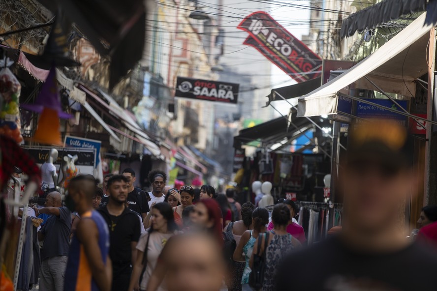 O mercado popular do Saara, no centro do Rio