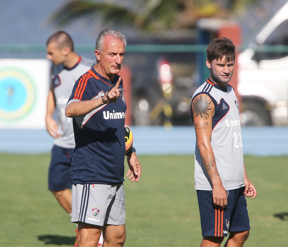 Dorival Júnior no Fluminense, em 2013 — Foto: Guilherme Pinto