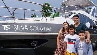 Conheça o iate de luxo do jogador Thiago Silva — Foto: Divulgação/Azimut Yachts