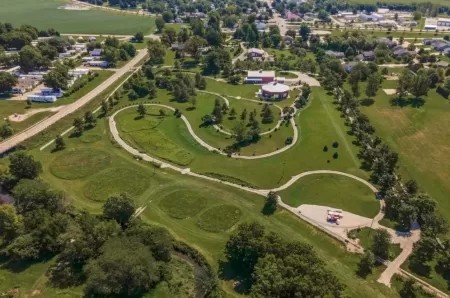 Casa histórica com parque de diversão nos EUA está à venda por R$ 22 milhões — Foto: Divulgação/Berkshire Hathaway