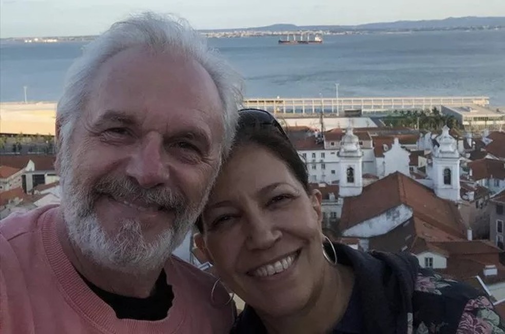 Henri Pagnoncelli e a mulher, Teresa Frota — Foto: Reprodução/Instagram