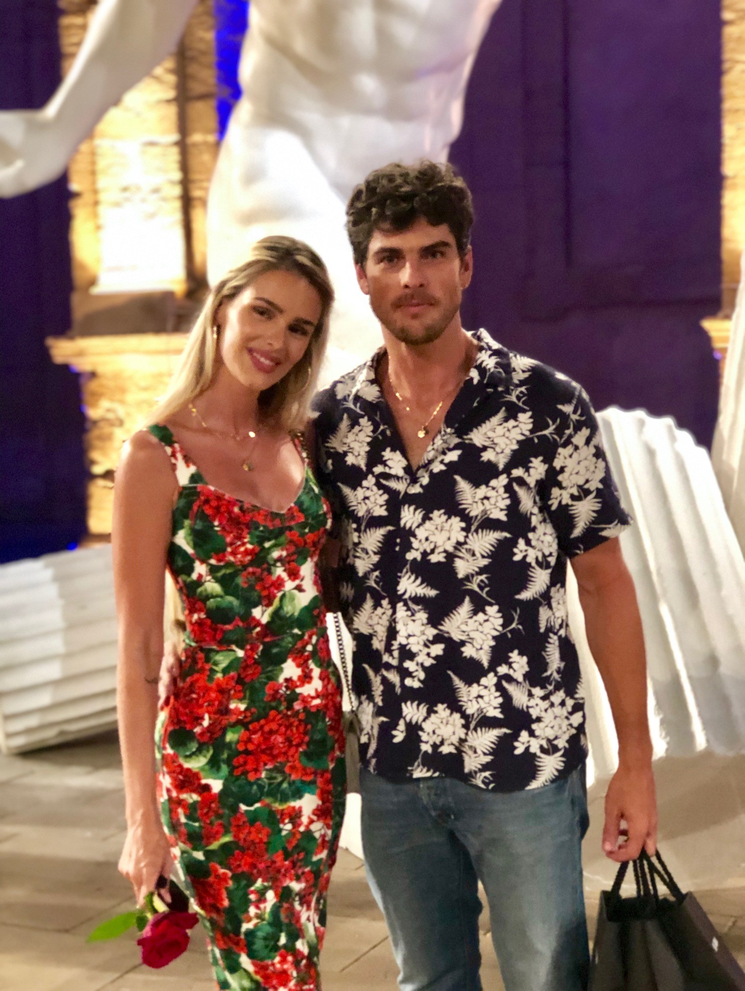 Em 2005, Yasmin Brunet começou um namoro com o modelo Evandro Soldati. Em julho de 2012, oficializaram a união — e se casaram, durante uma viagem a Ibiza, na Espanha. O relacionamento durou 15 anos e chegou ao fim em 2020 — Foto: Divulgação