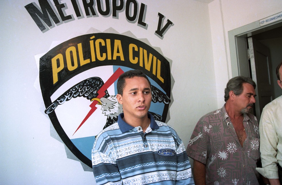 Márcio dos Santos Nepomuceno, o Marcinho VP — Foto: Jorge William / Agência O Globo, 26-08-1996