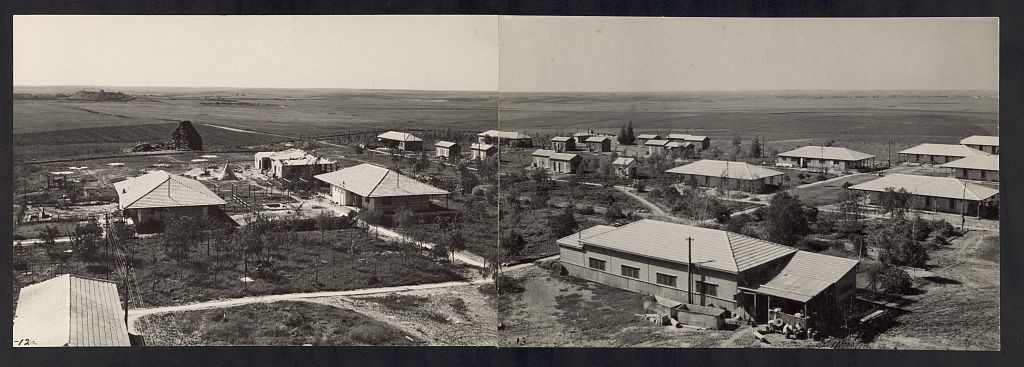 Assentamento judaico de Gate (perto da antiga Gate), a leste da estrada de Gaza — Foto: Matson (G. Eric and Edith) Photograph Collection/ LIbrary of Congress
