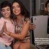 Fernanda Bande mostra reação do filho ao receber videogame conquistado no 'BBB 24' - Reprodução/Instagram