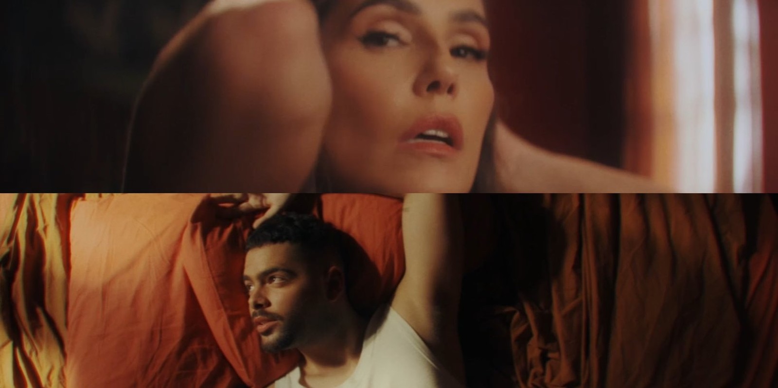 Deborah Secco e Pedro Sampaio em clipe de "POCPOC" — Foto: Reprodução