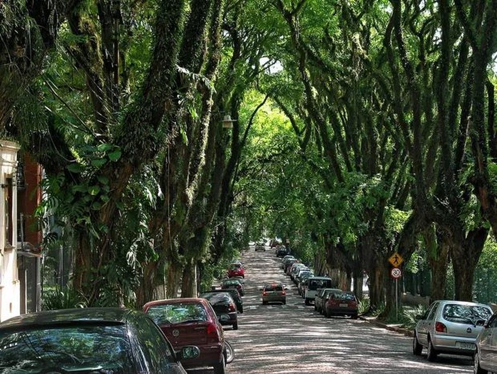 Rua Gonçalo de Carvalho, em Porto Alegre (RS) — Foto: Wikimedia Commons