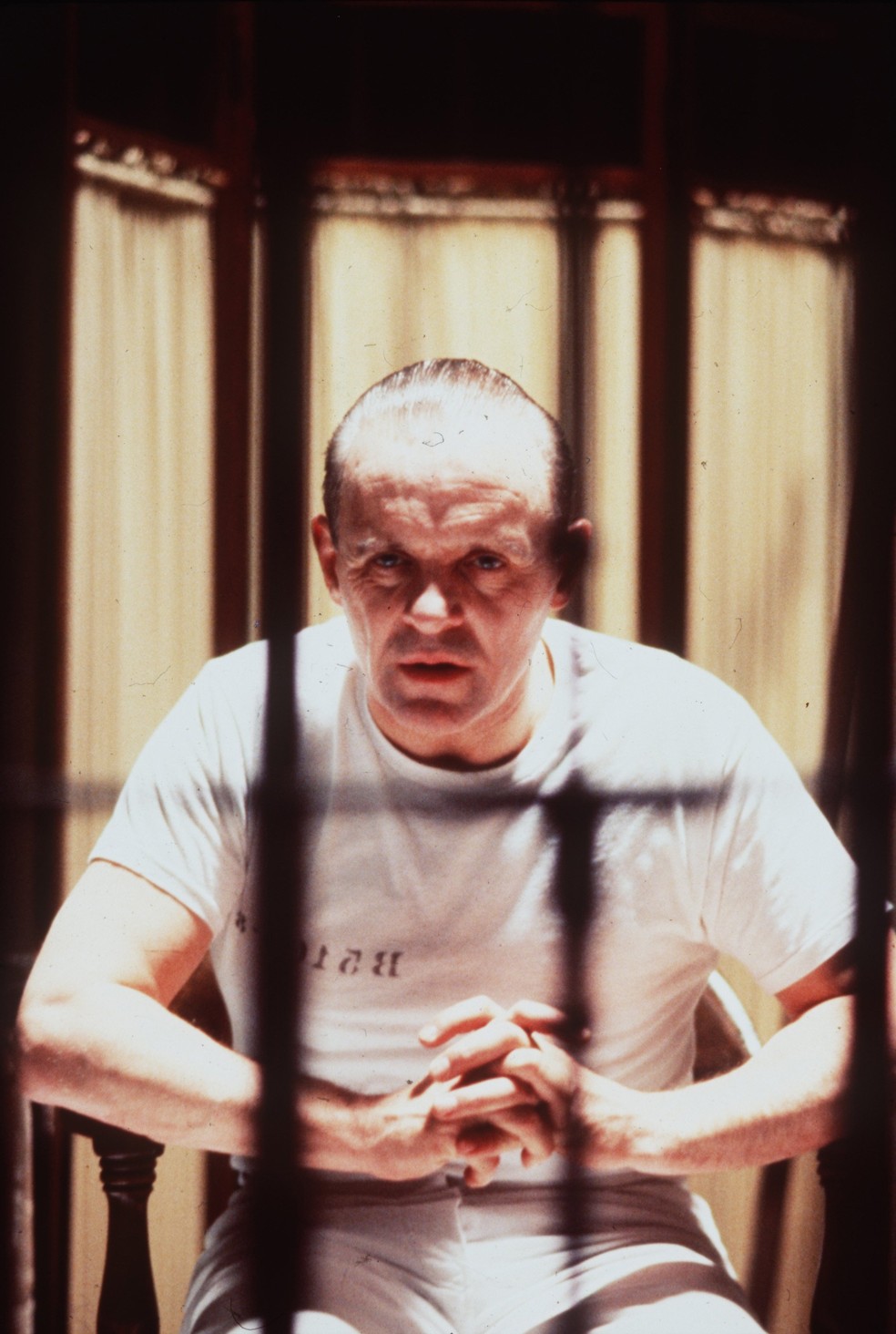 O inglês Anthony Hopkins ganhou Oscar de Melhor Ator em 1992 por sua interpretação do psicopata Hannibal Lecter no filme O Silêncio dos Inocentes — Foto: Divulgação