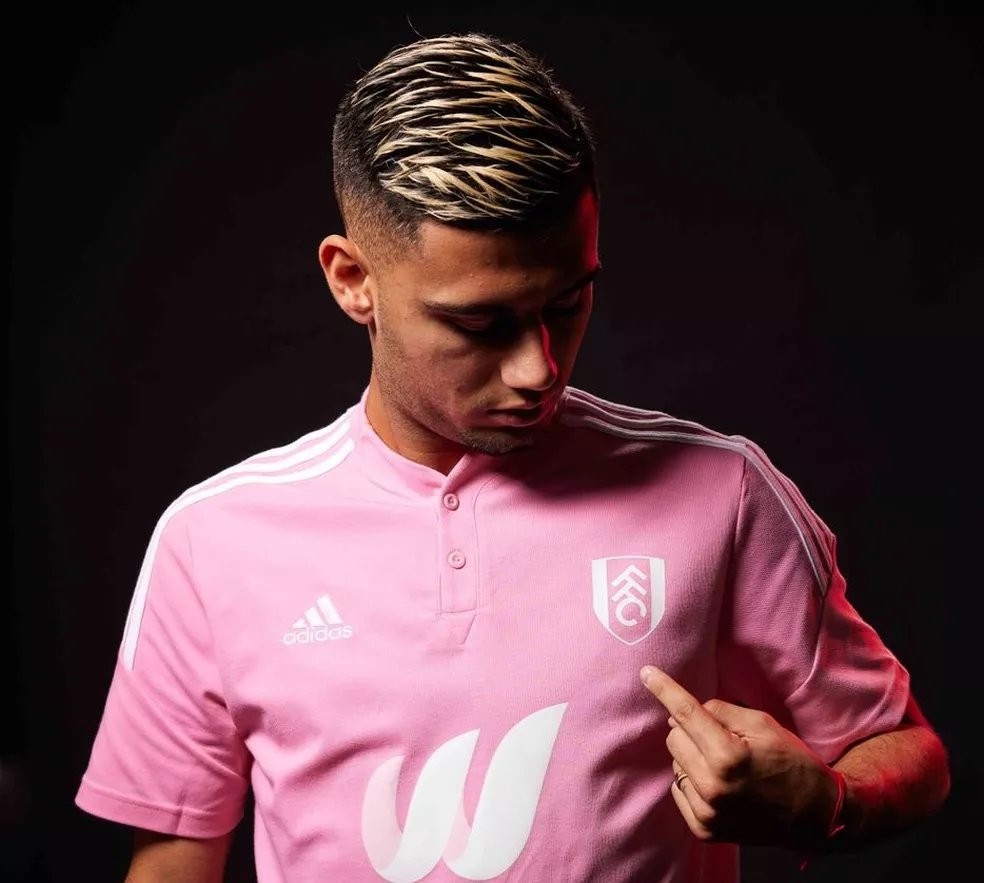  Fulham contratou Andreas Pereira, do Manchester United, que estava no Flamengo — Foto: Fulham/Divulgação