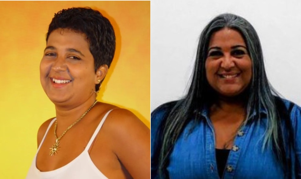 Antes e depois de Cida, campeã do BBB 4 — Foto: TV Globo e Reprodução Instagram