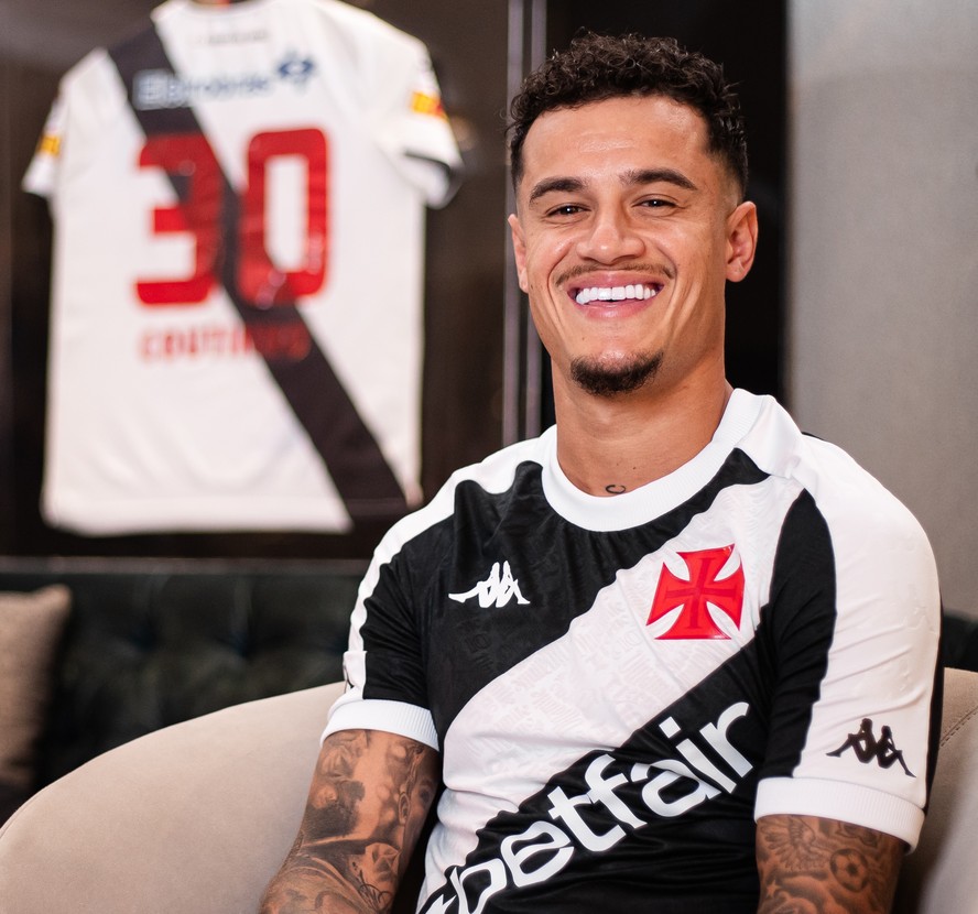 Coutinho foi anunciado na última quarta-feira pelo Vasco