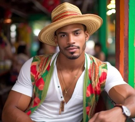 Inteligência artificial gerou imagem do 'homem mais bonito' da República Dominicana — Foto: Reprodução/Reddit