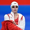 A nadadora chinesa Zhang Yufei, nos Jogos Olímpicos de Paris-2024 - Manan VATSYAYANA / AFP