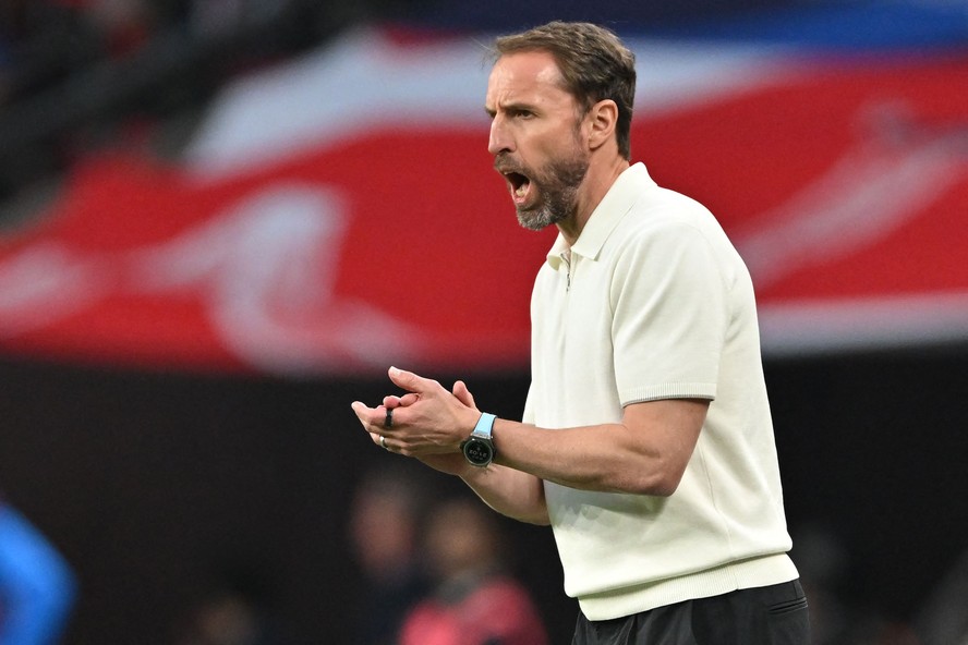 Gareth Southgate, técnico da Inglaterra