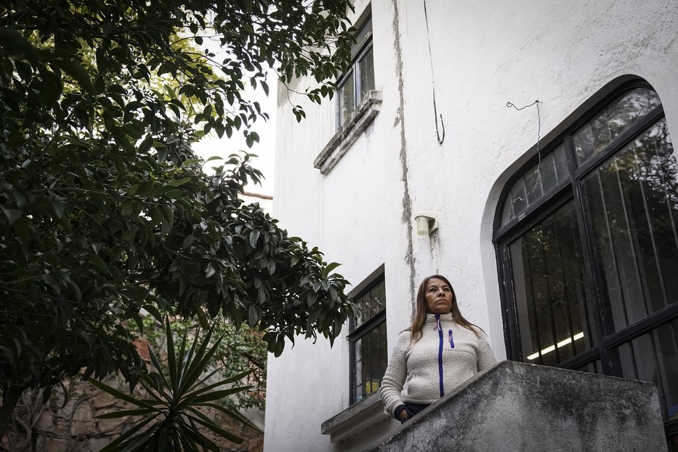 Verónica Cruz, ativista pelo direito ao aborto no México — Foto: Marian Carrasquero/The New York Times