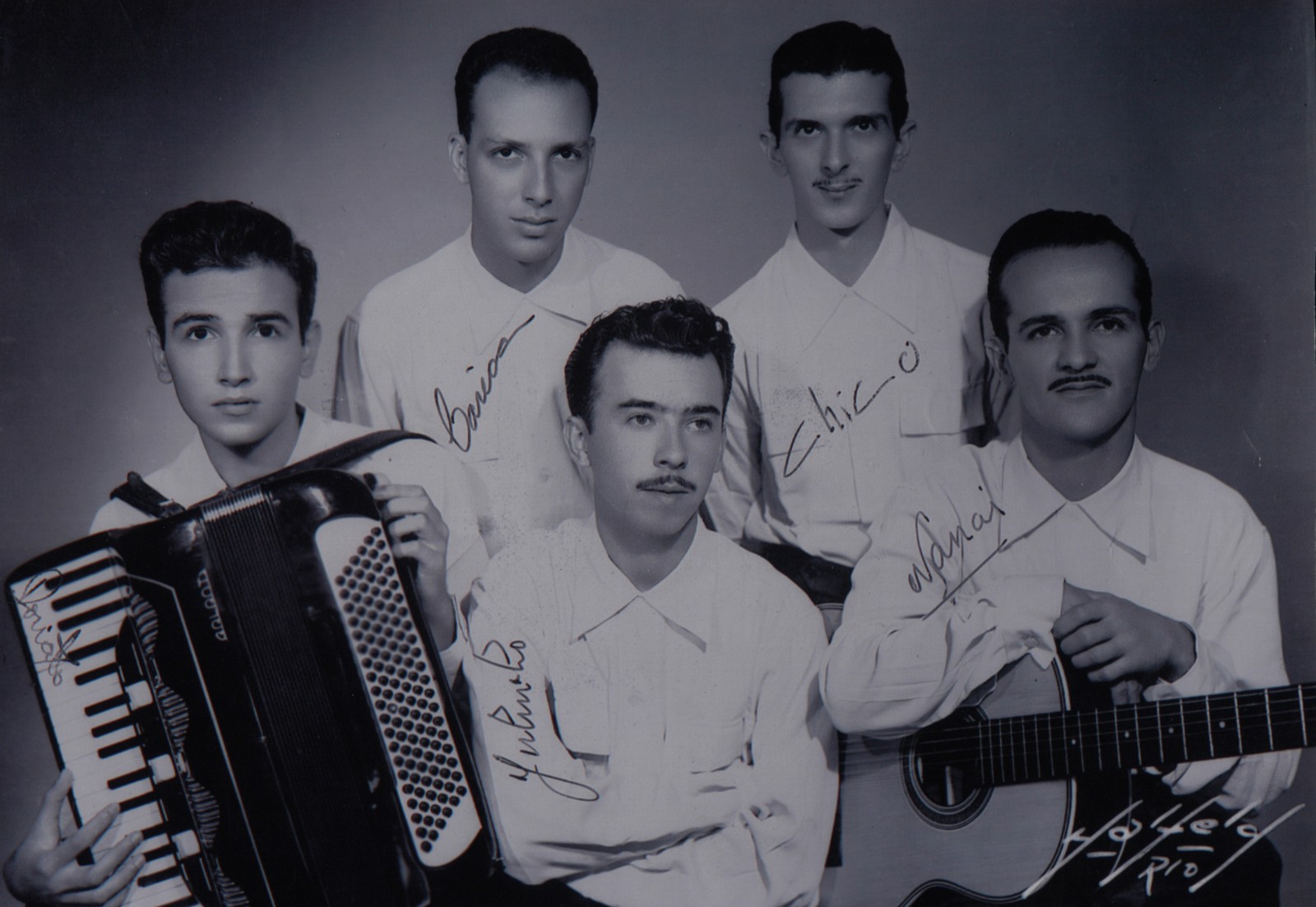 João Donato  e seu conjunto "Os Namorados da Lua" — Foto: Arquivo