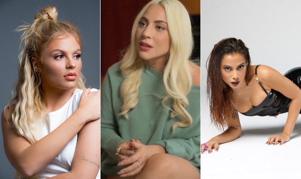 Luísa Sonza, Lady Gaga e Anitta são bissexuais  Divulgação — Foto:         