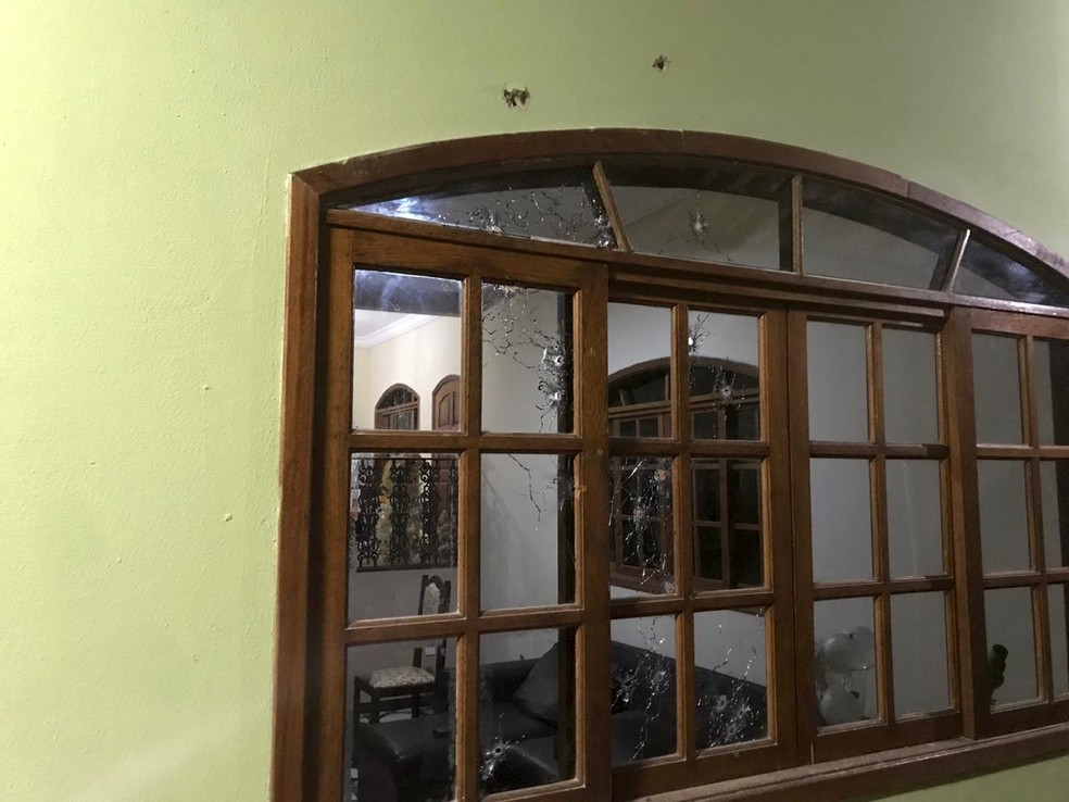 A casa onde estava João Pedro foi atingida por 70 tiros — Foto: Jack Silva/Arquivo