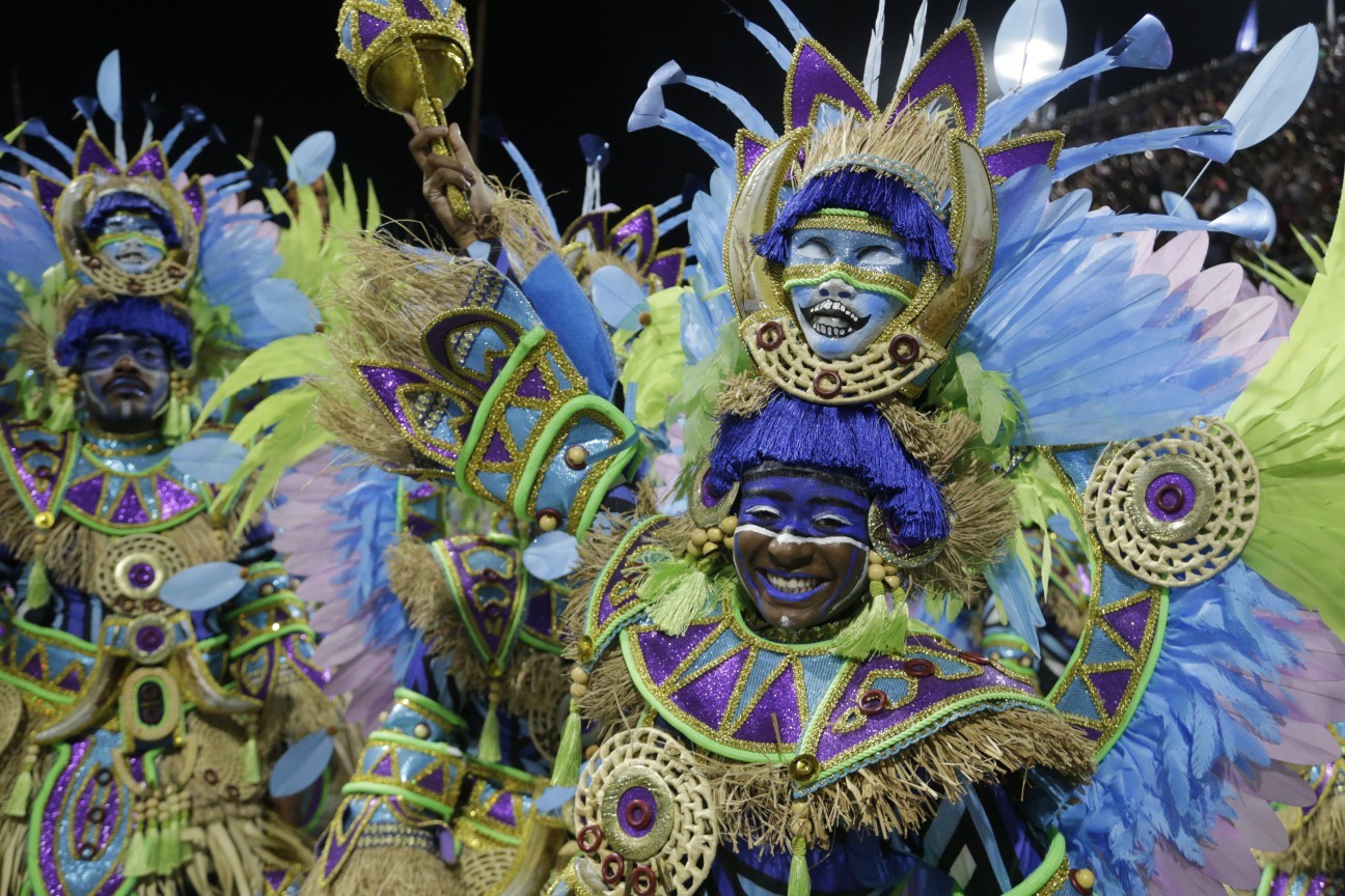“Um delírio de carnaval na Maceió de Rás Gonguila” é enredo da Beija-flor neste carnaval — Foto: Domingos Peixoto