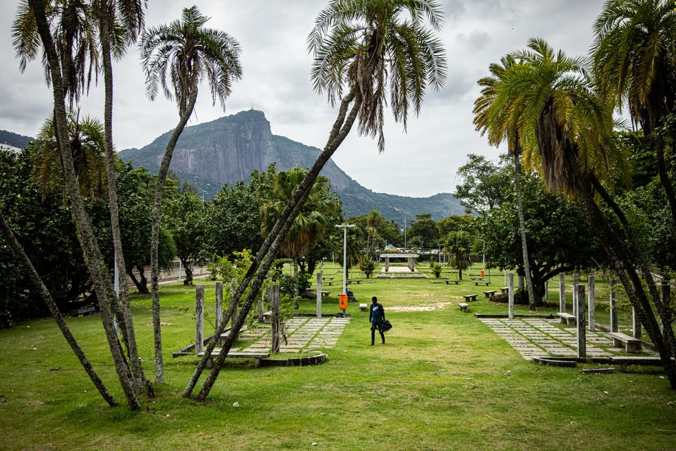 Jardim de Alah, entre Ipanema e Leblon, será gerido pela Rio+Verde — Foto: Hermes de Paula/Agência O Globo