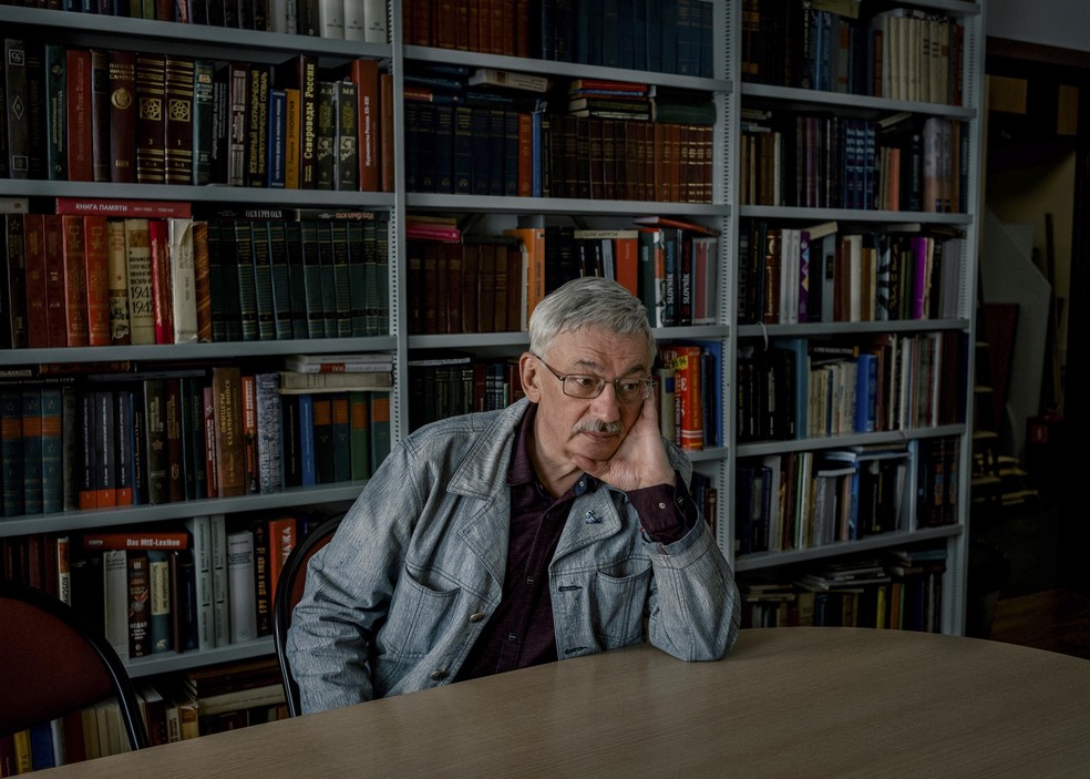 Oleg Orlov. — Foto: Nanna Heitmann/The New York Times