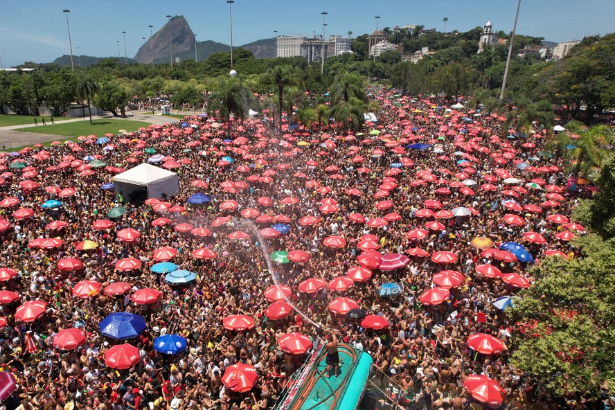 O Bloco Sargento Pimenta no Aterro do Flamengo em 2023