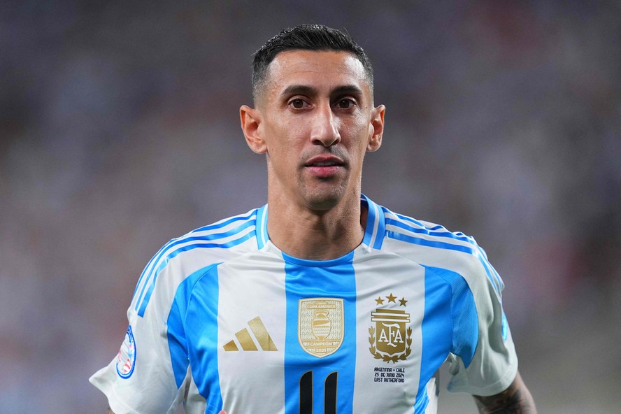 Di María disputa a Copa América 2024 com a seleção argentina