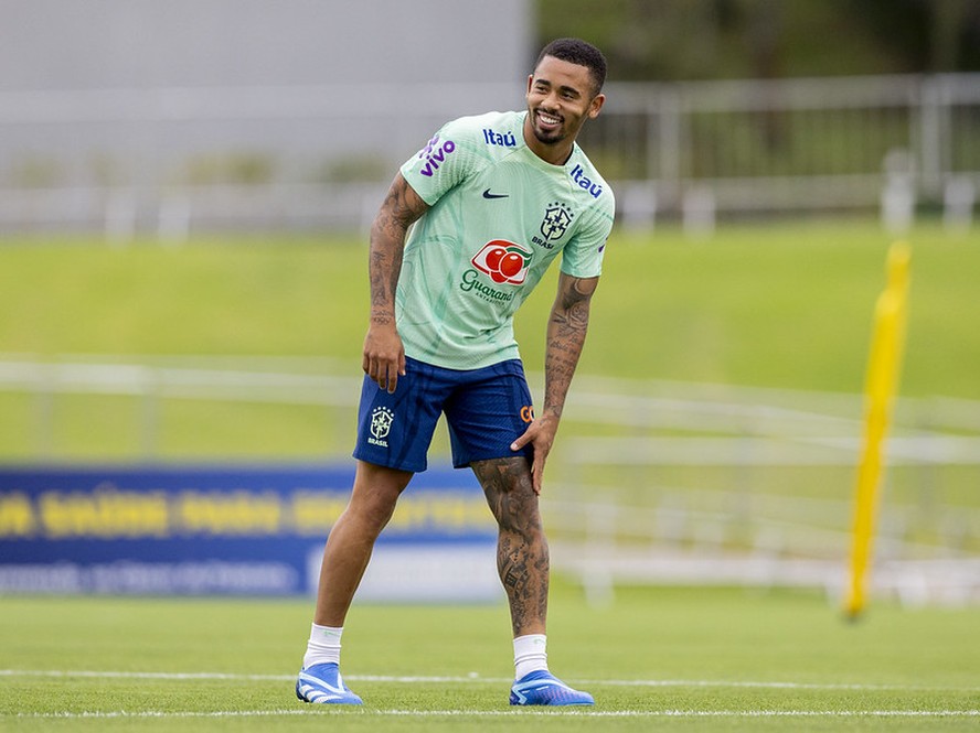 Gabriel Jesus é a esperança de gol do Brasil